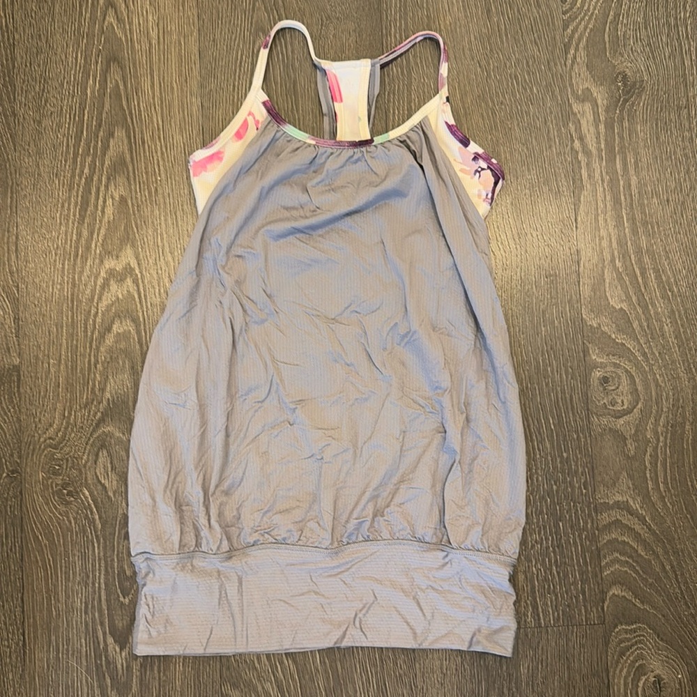 Discontinued lululemon no limits tank with built in shelf br